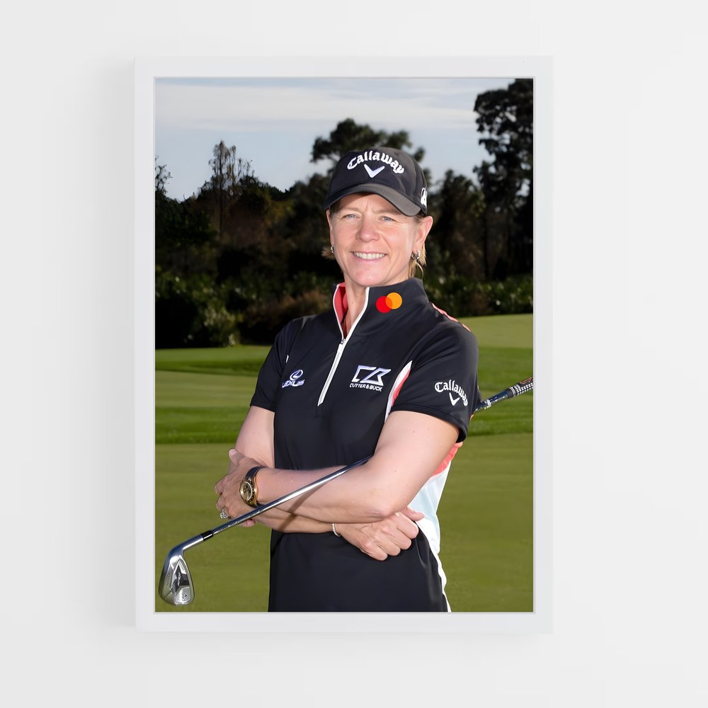 Poster La Maîtresse du Green – affiche Golf (vue 3)